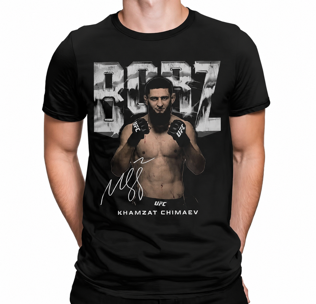 Khamzat Chimaev UFC Cotton T-Shirt