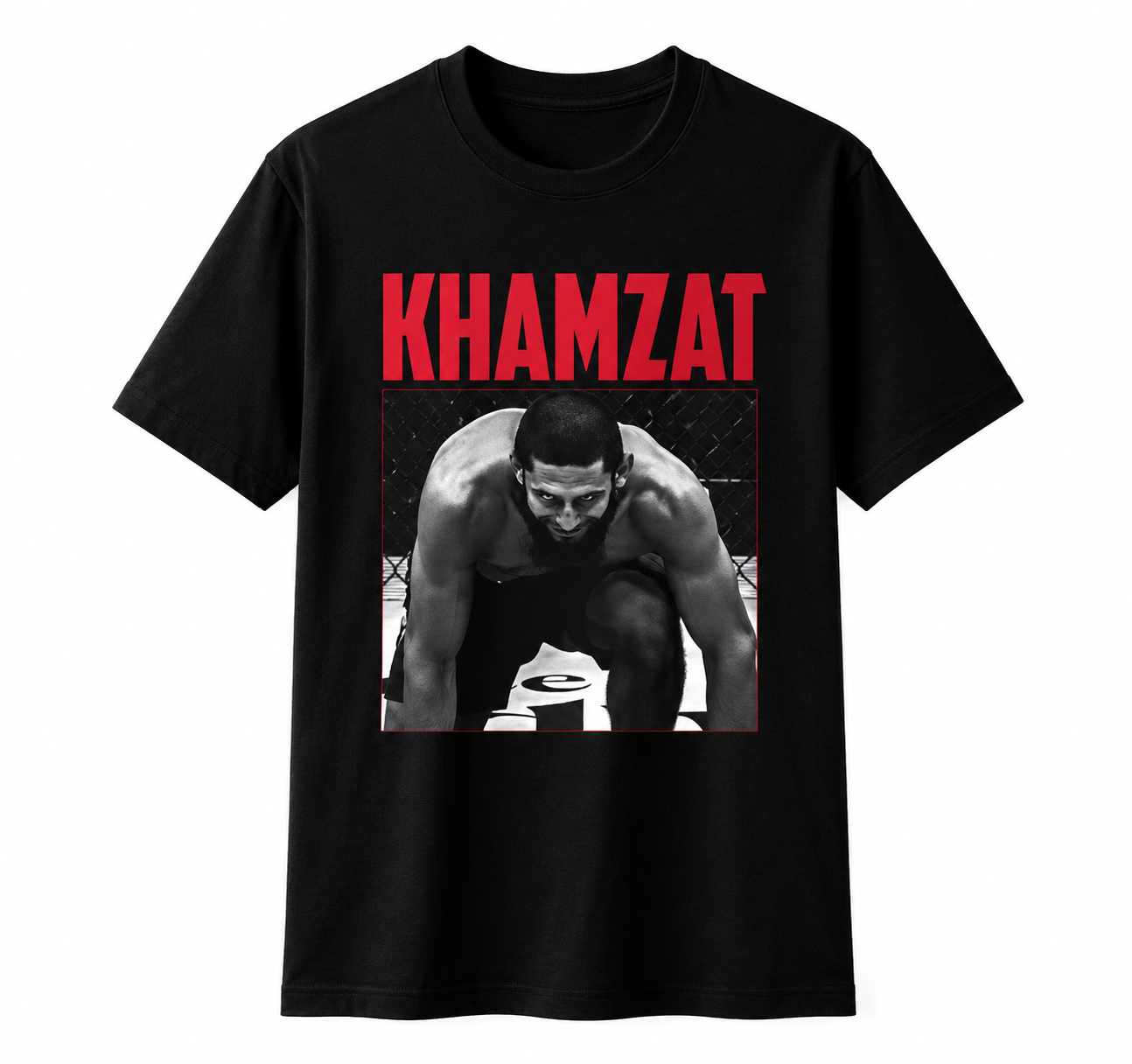 Khamzat Chimaev Fighter Streetwear Graphic T-Shirt