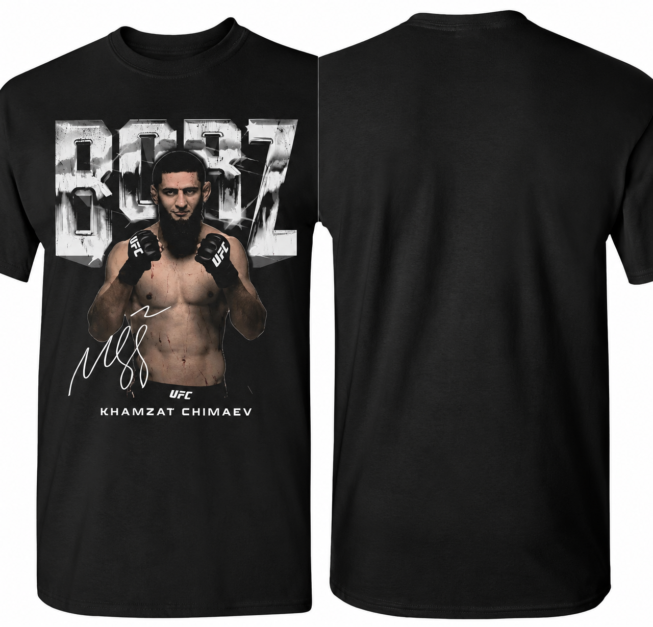 Khamzat Chimaev UFC Cotton T-Shirt