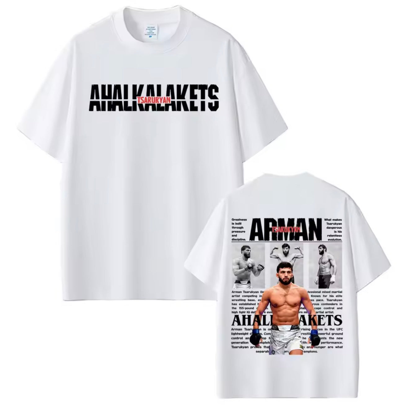 T-Shirt Arman Tsarukyan UFC Collection MMA
