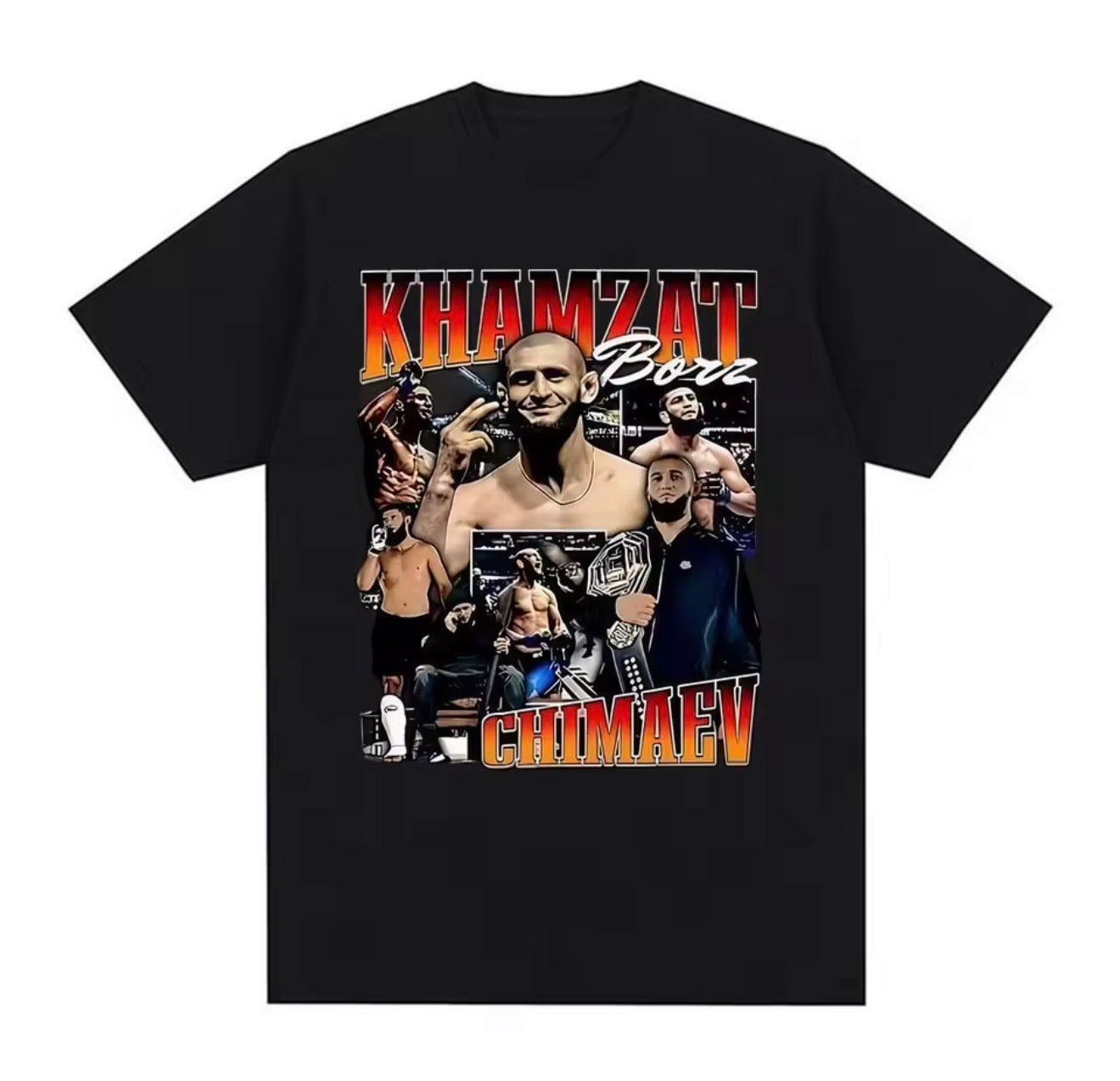 Borz Khamzat Chimaev T Shirt Ultimate MMA Fan Gear