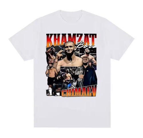 Borz Khamzat Chimaev T Shirt Ultimate MMA Fan Gear